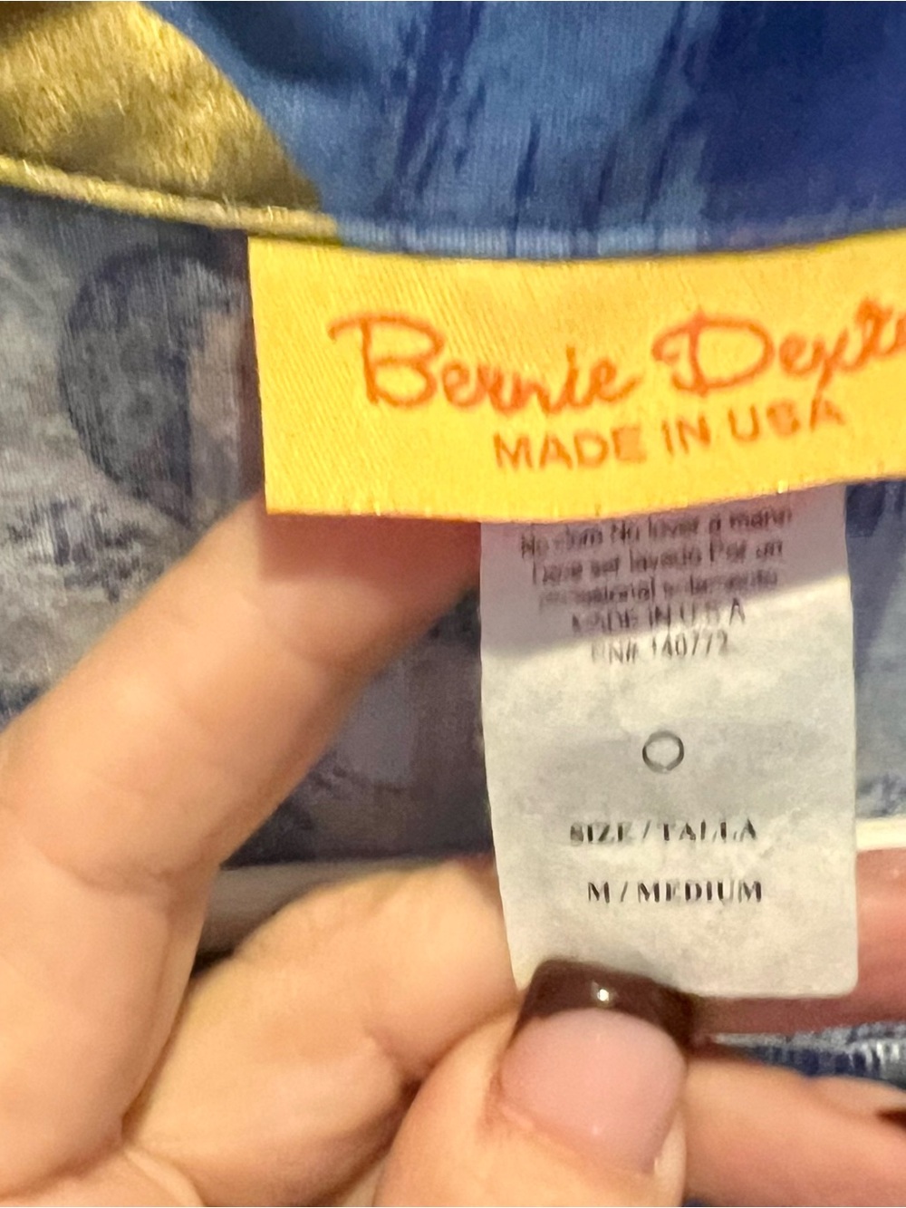Bernie Dexter Blue Moon dress